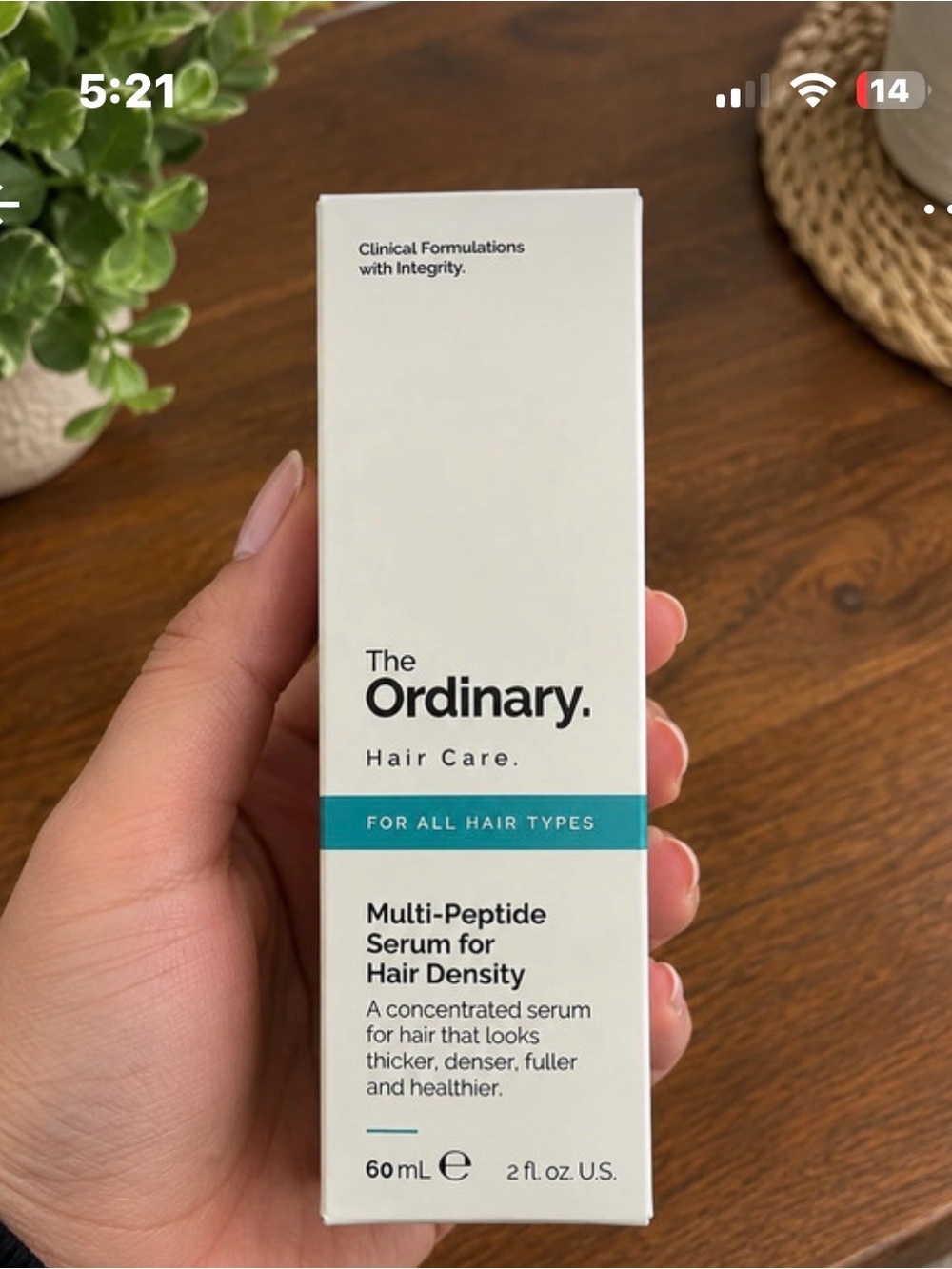 The Ordinary Multi-Peptide Serum for Hair Density - 60ml / 2 fl oz